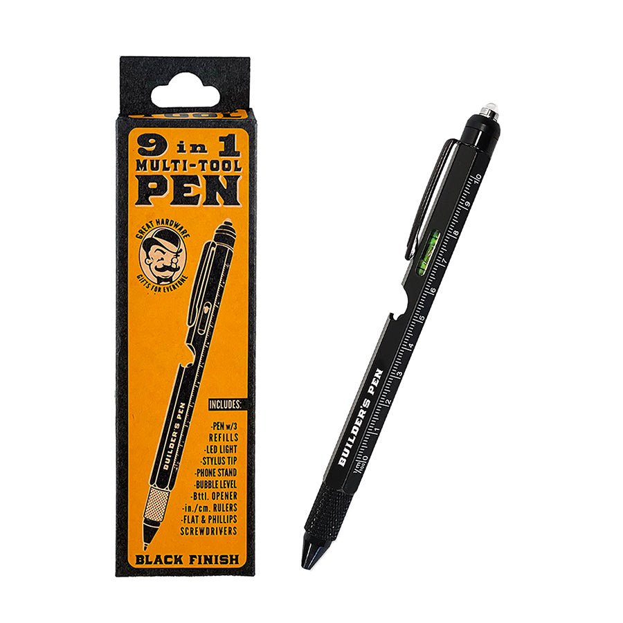 9-in-1 Builder's Pen Multi-tool