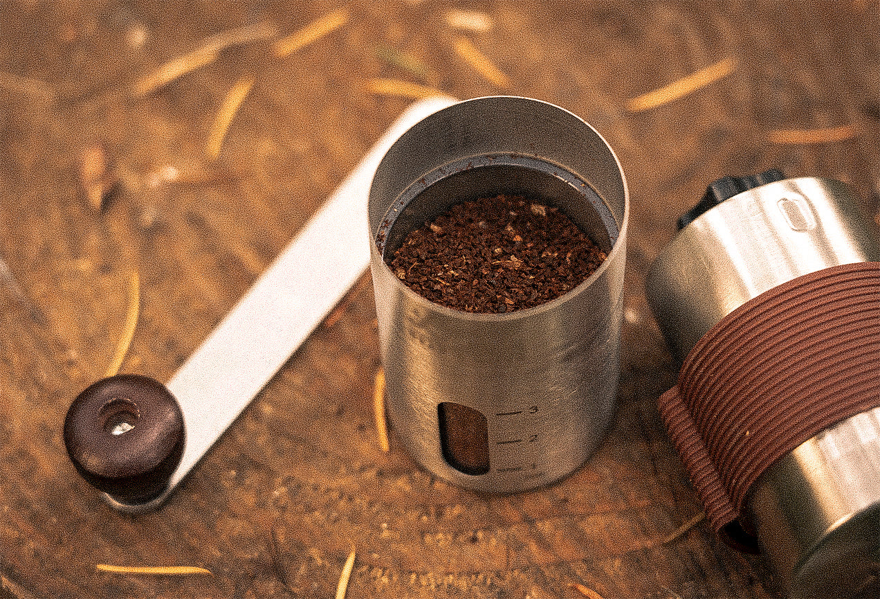 Outdoor Stainless Steel Coffee Grinder
