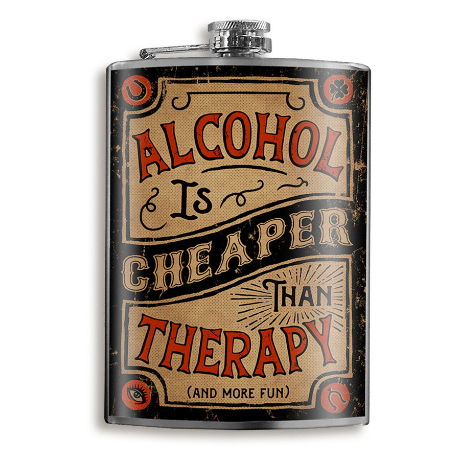 Alcohol Is Cheaper Than Therapy