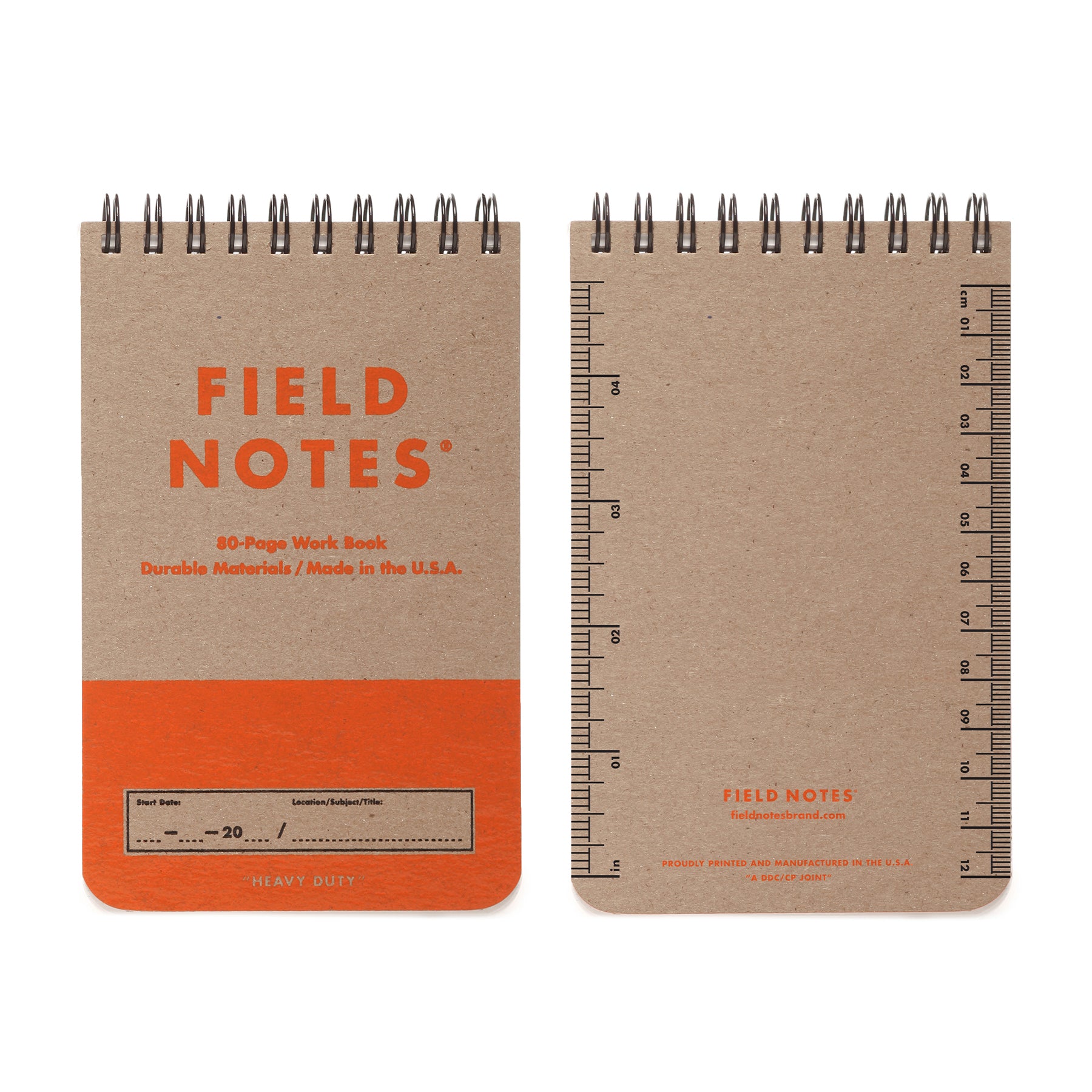 Heavy Duty Work Books (set of 2) – Field Notes
