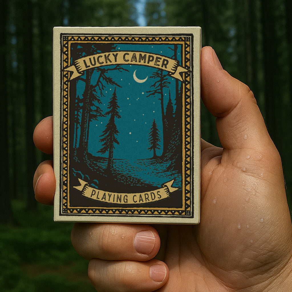 "Lucky Camper" Waterproof Playing Cards