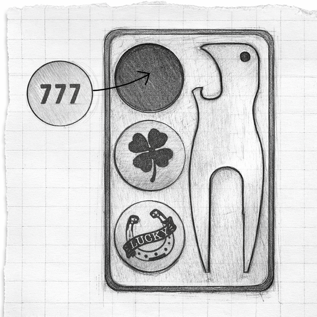 Lucky Golfer Card
