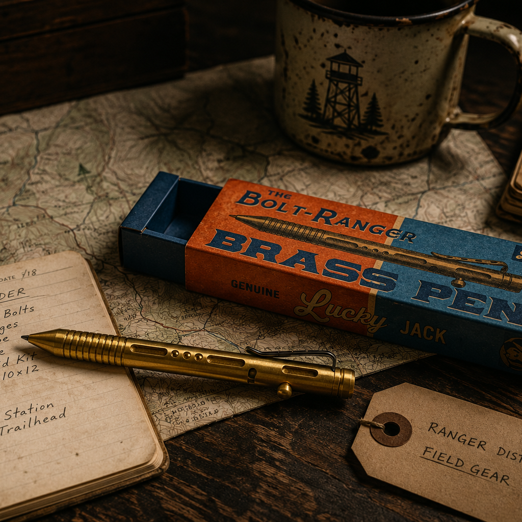Bolt Ranger Brass Pen
