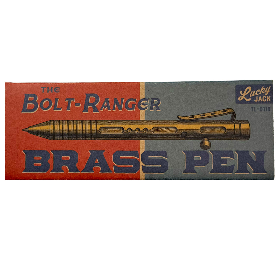 Bolt Ranger Brass Pen