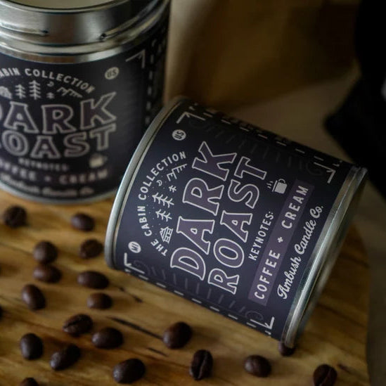 Dark Roast – Coffee + Cream Soy Candle – view 2