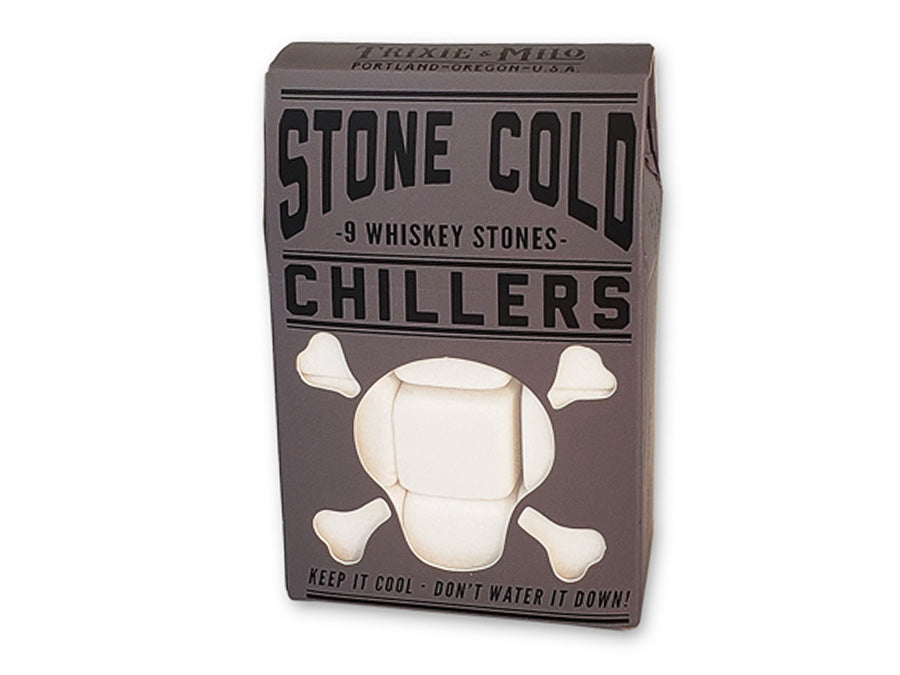 White Marble Whiskey Stones