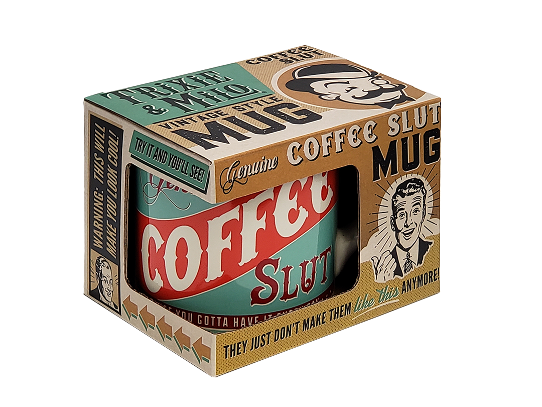 Genuine Coffee Slut Porcelain Mug