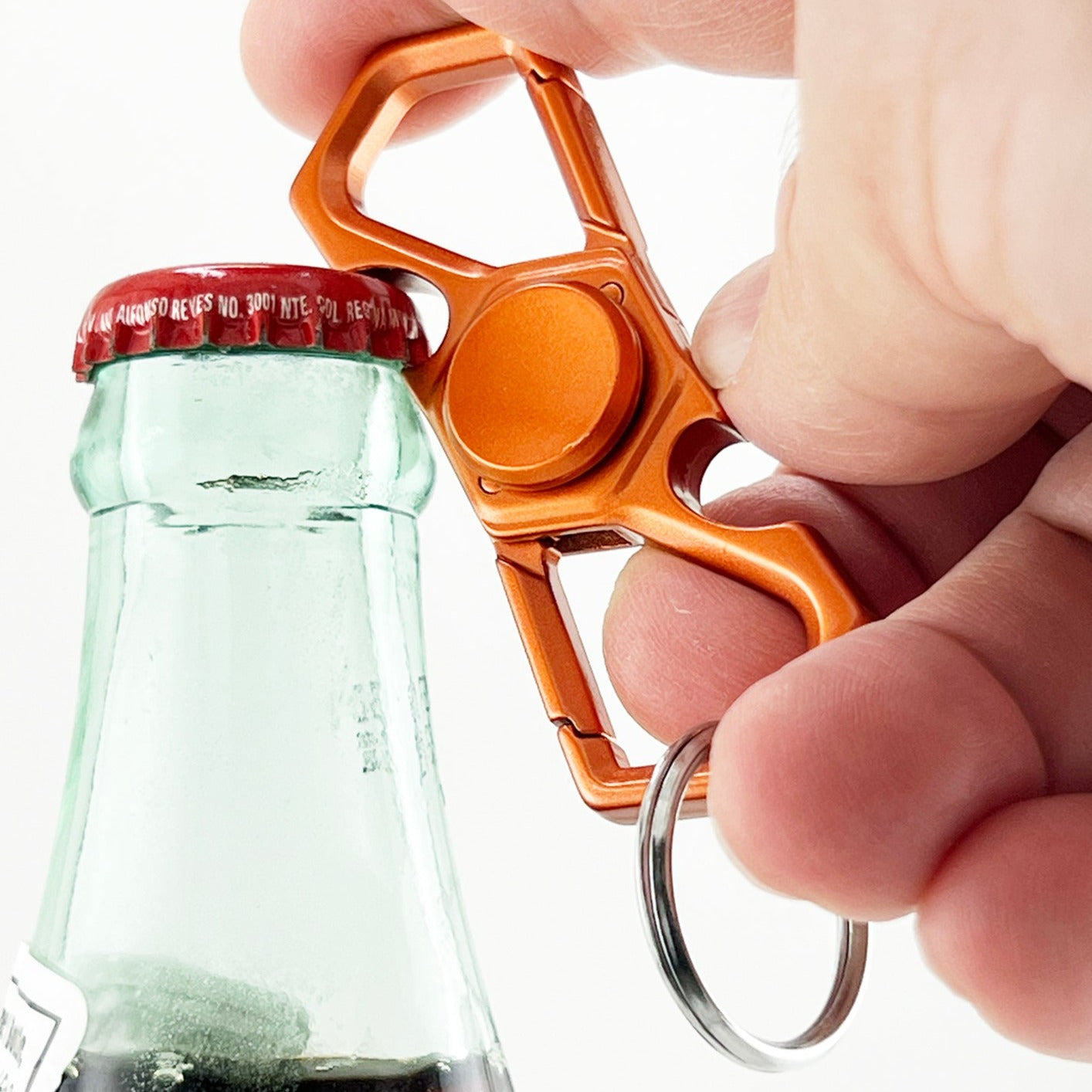 The Fidgeter Carabiner Fidget Spinner