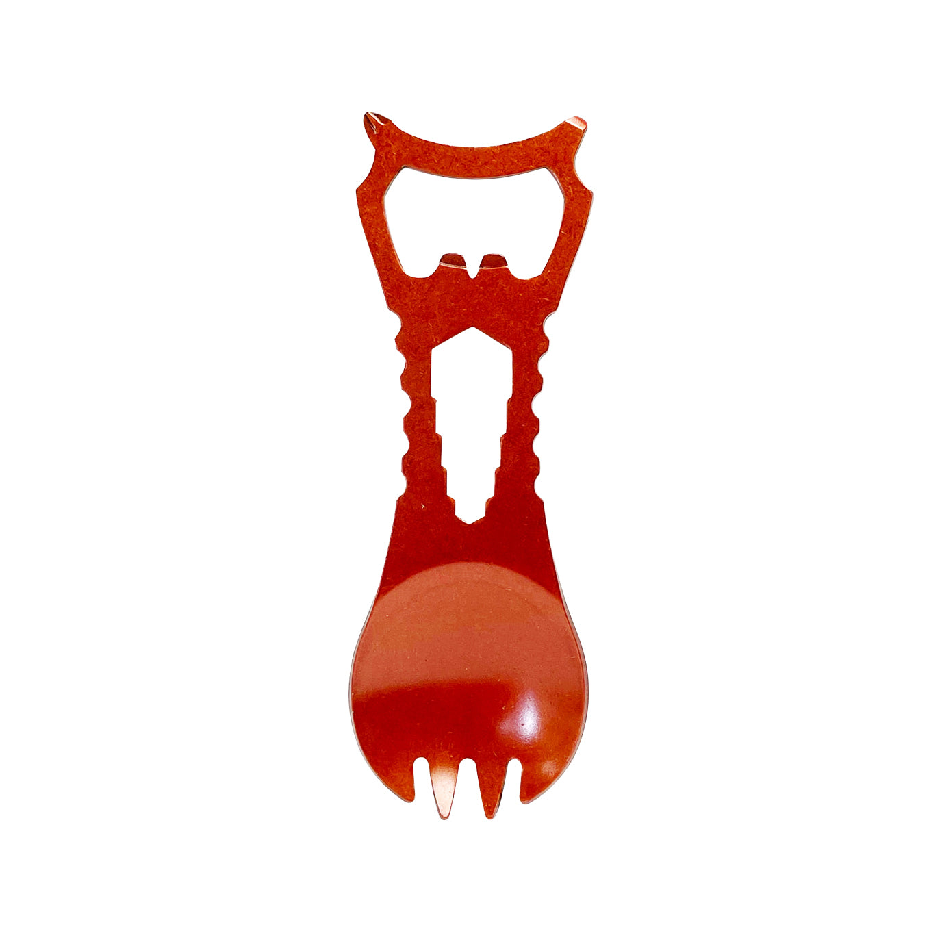 Owl Spork Camp Utensil & Bottle Opener