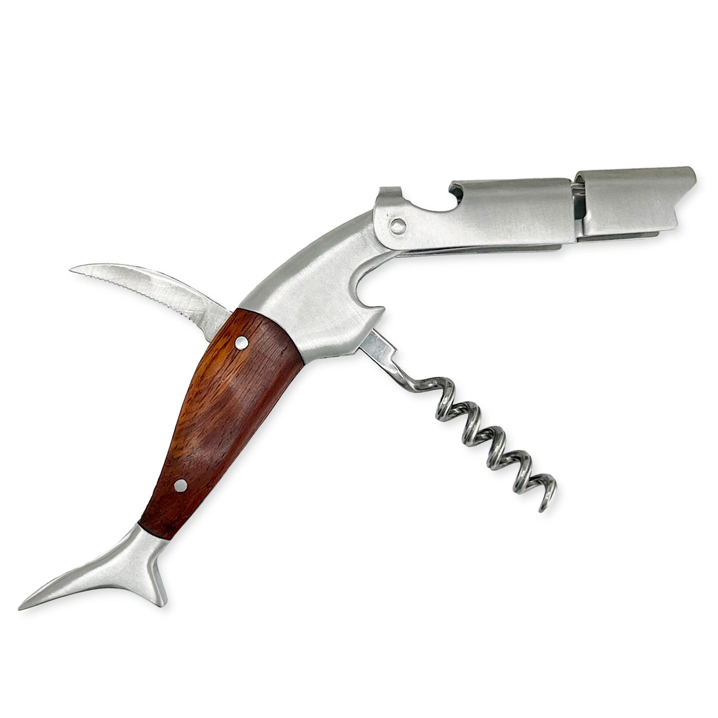 Shark Waiter's Tool, Corkscrew, Wine Key
