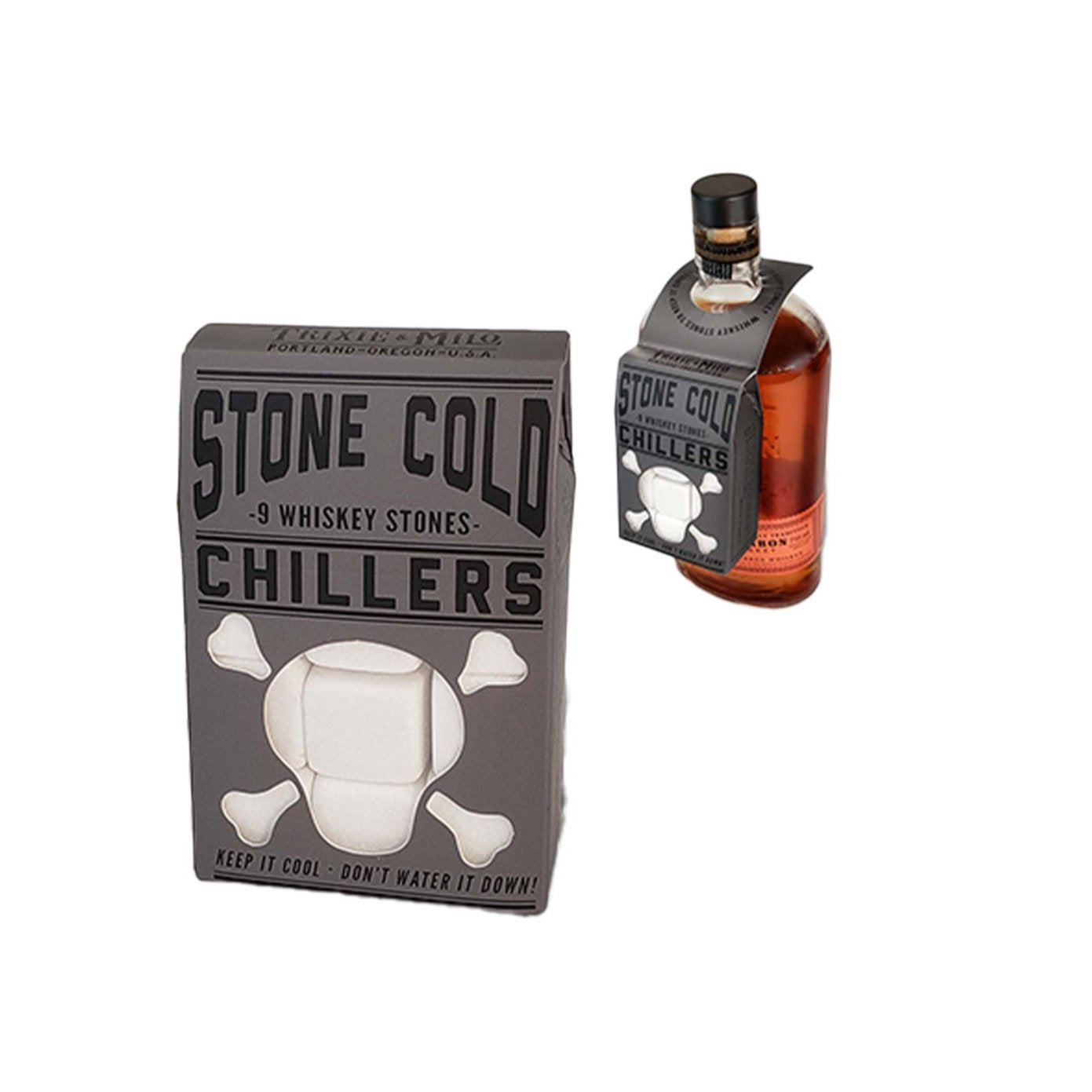 White Marble Whiskey Stones