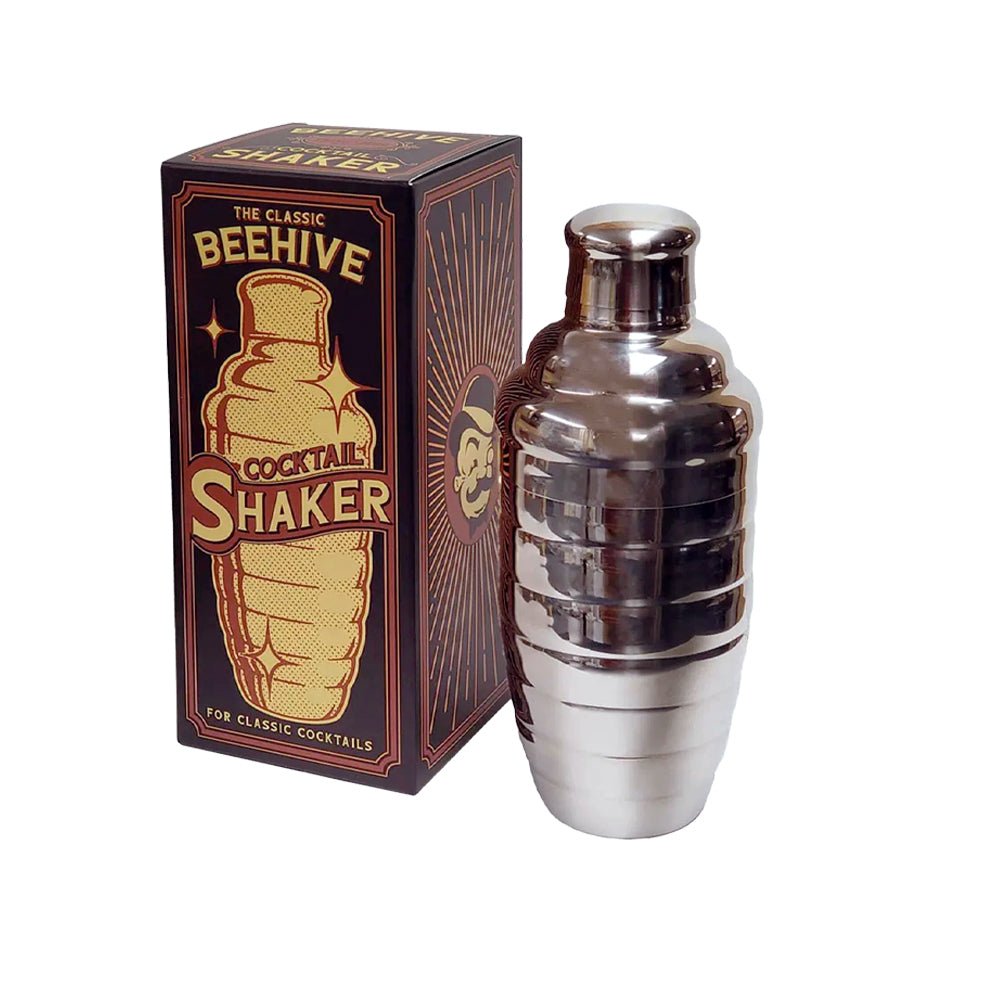 Mid-century Style Beehive Cocktail Shaker