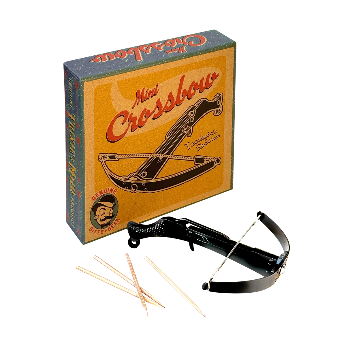 Mini Crossbow Toothpick Shooter