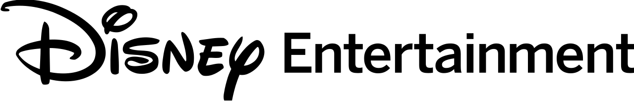 Disney Entertainment logo in black text on a white background