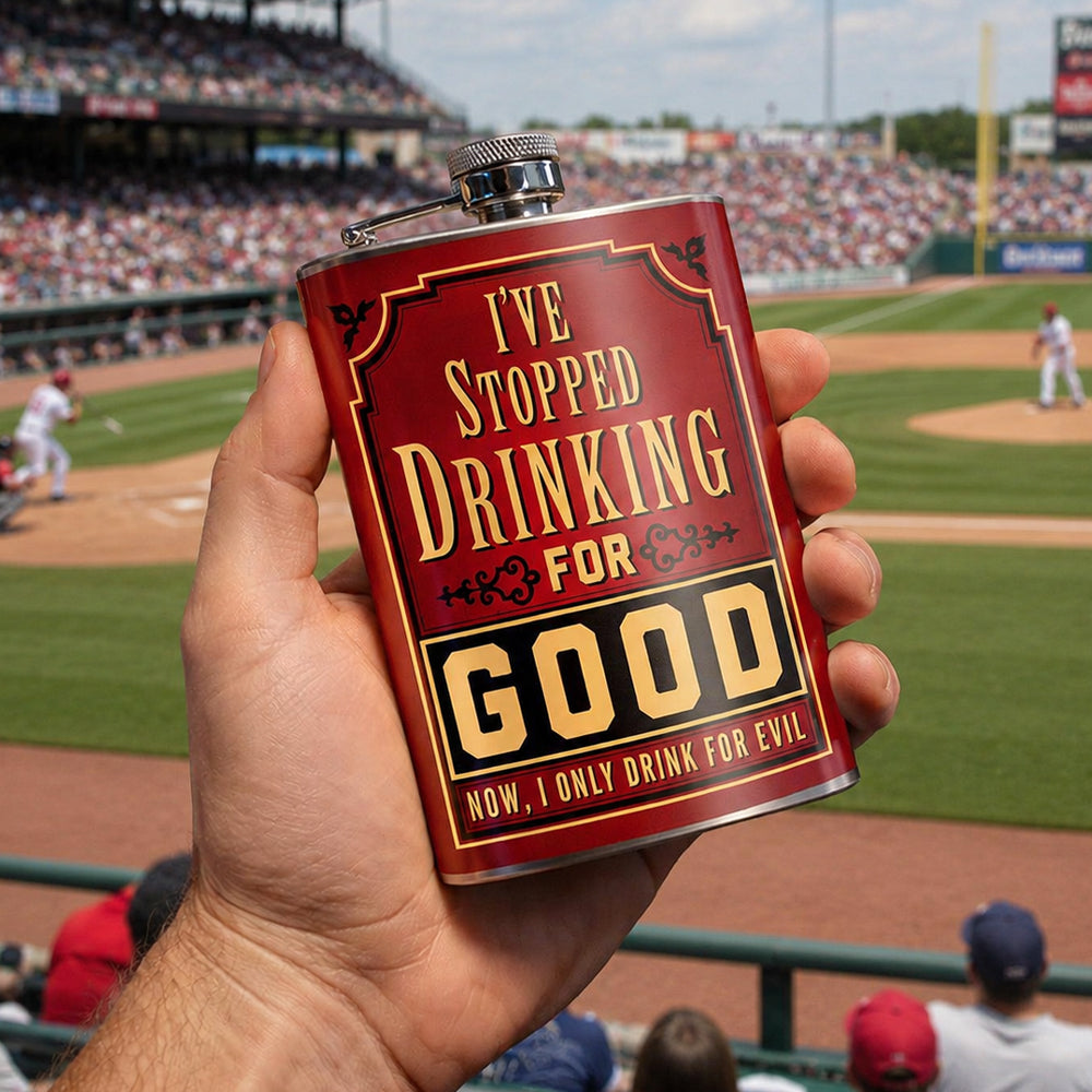 Flask: I've Stopped Drinking For Good...