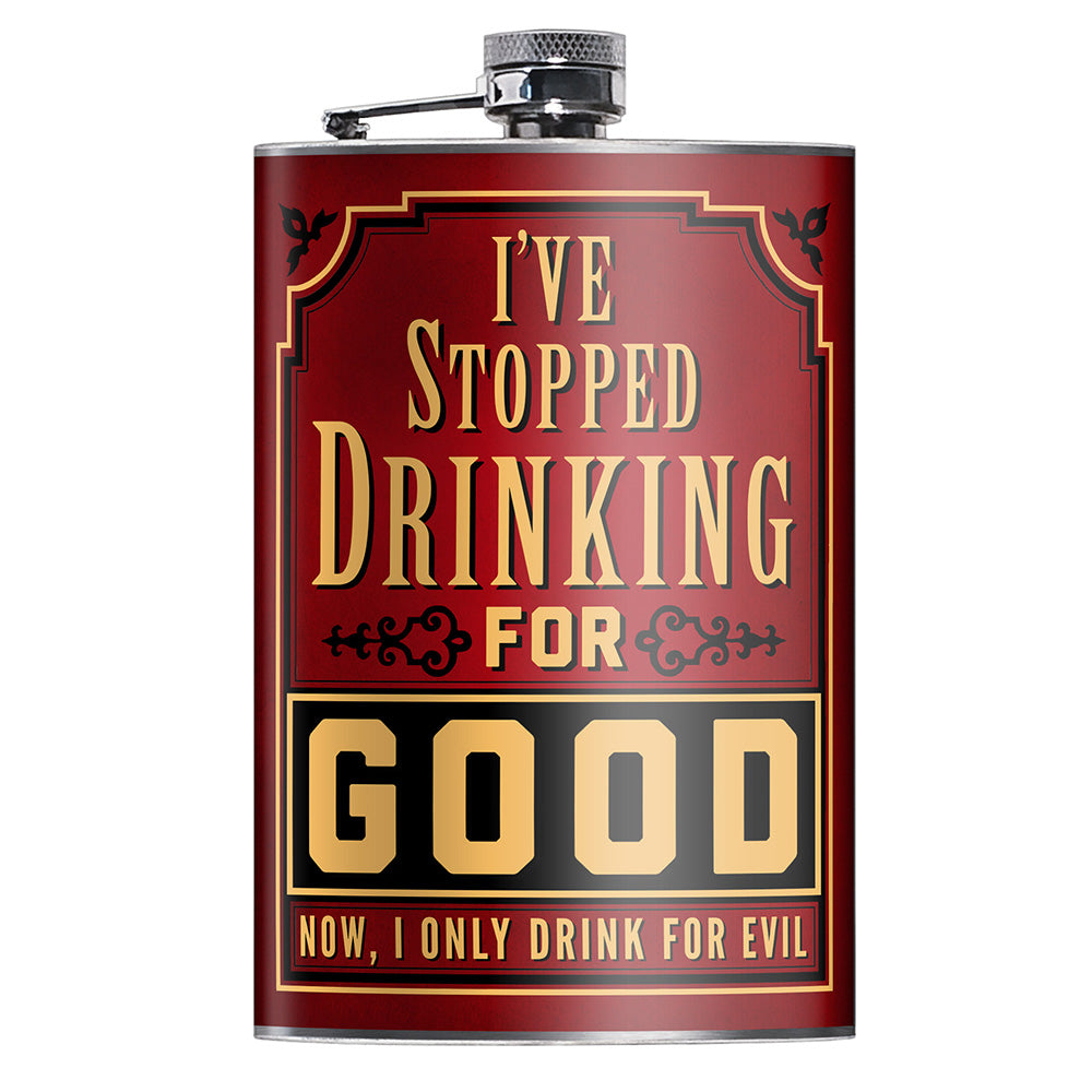 Flask: I've Stopped Drinking For Good...