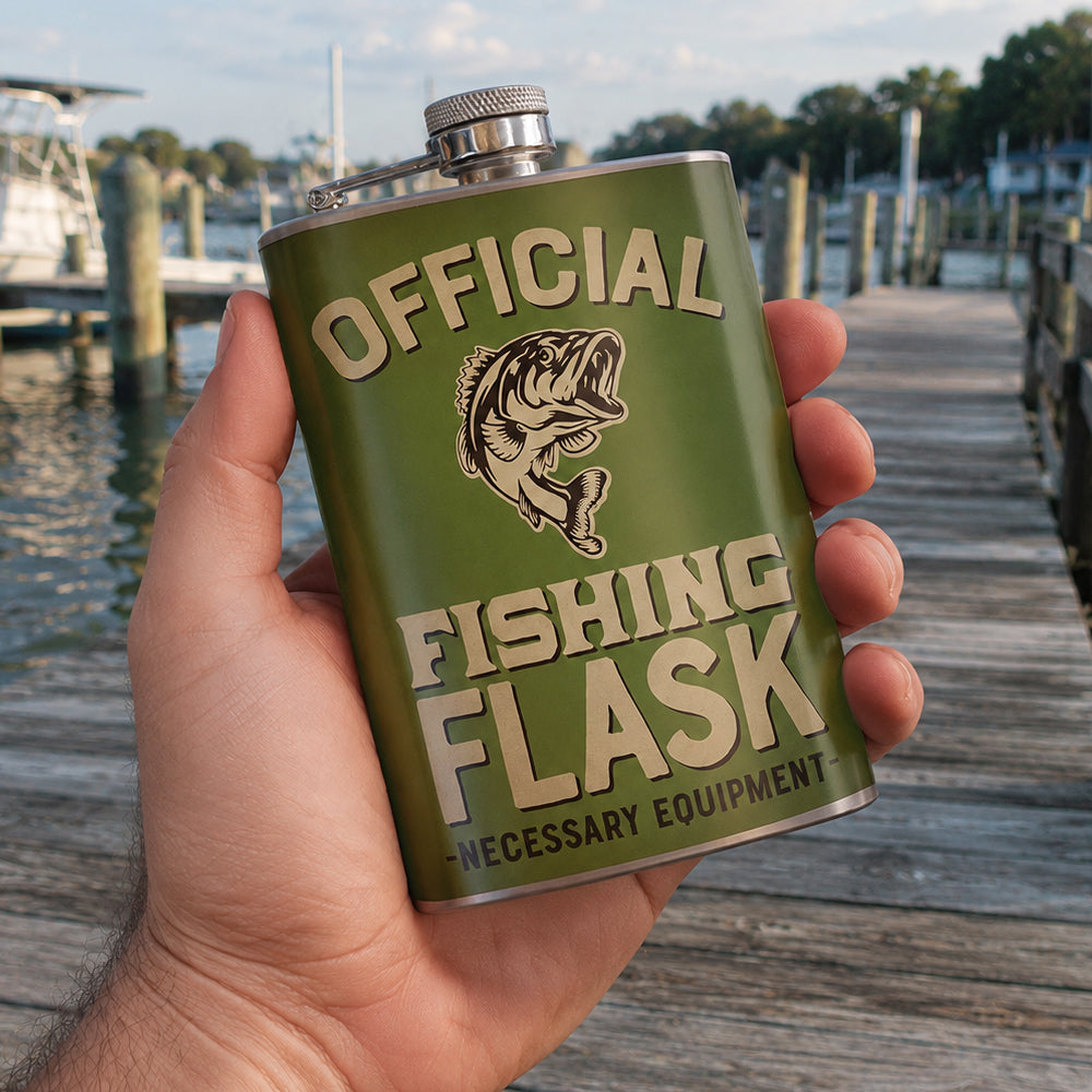 Flask: Official Fishing Flask