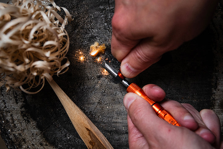 Emergency Fire Starter + Whistle