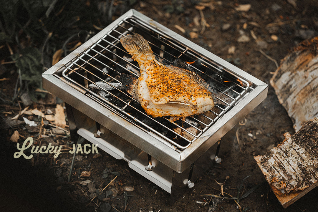 Solo Pack Flat-Pack Camp Grill