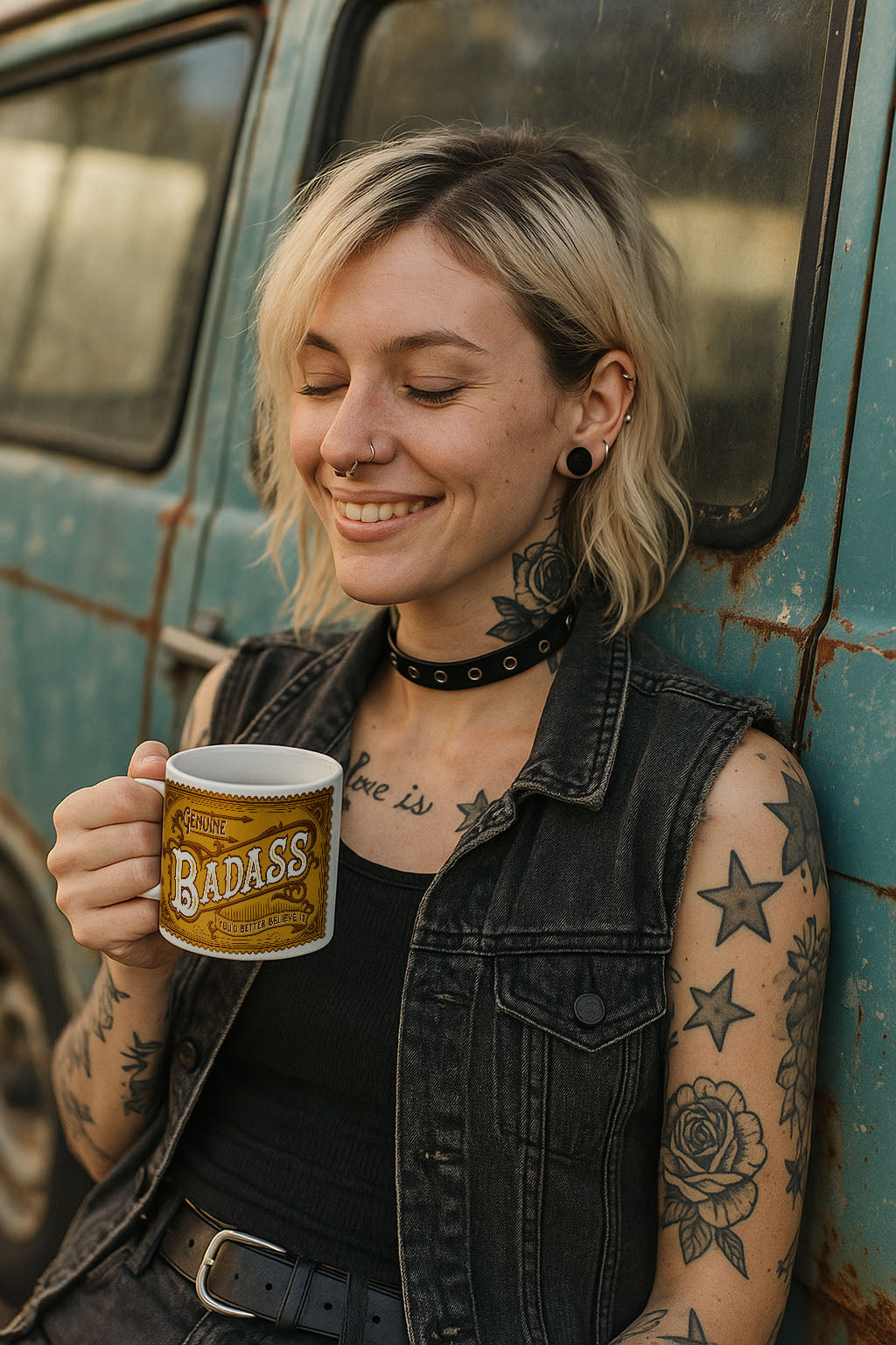 Genuine Badass Porcelain Mug