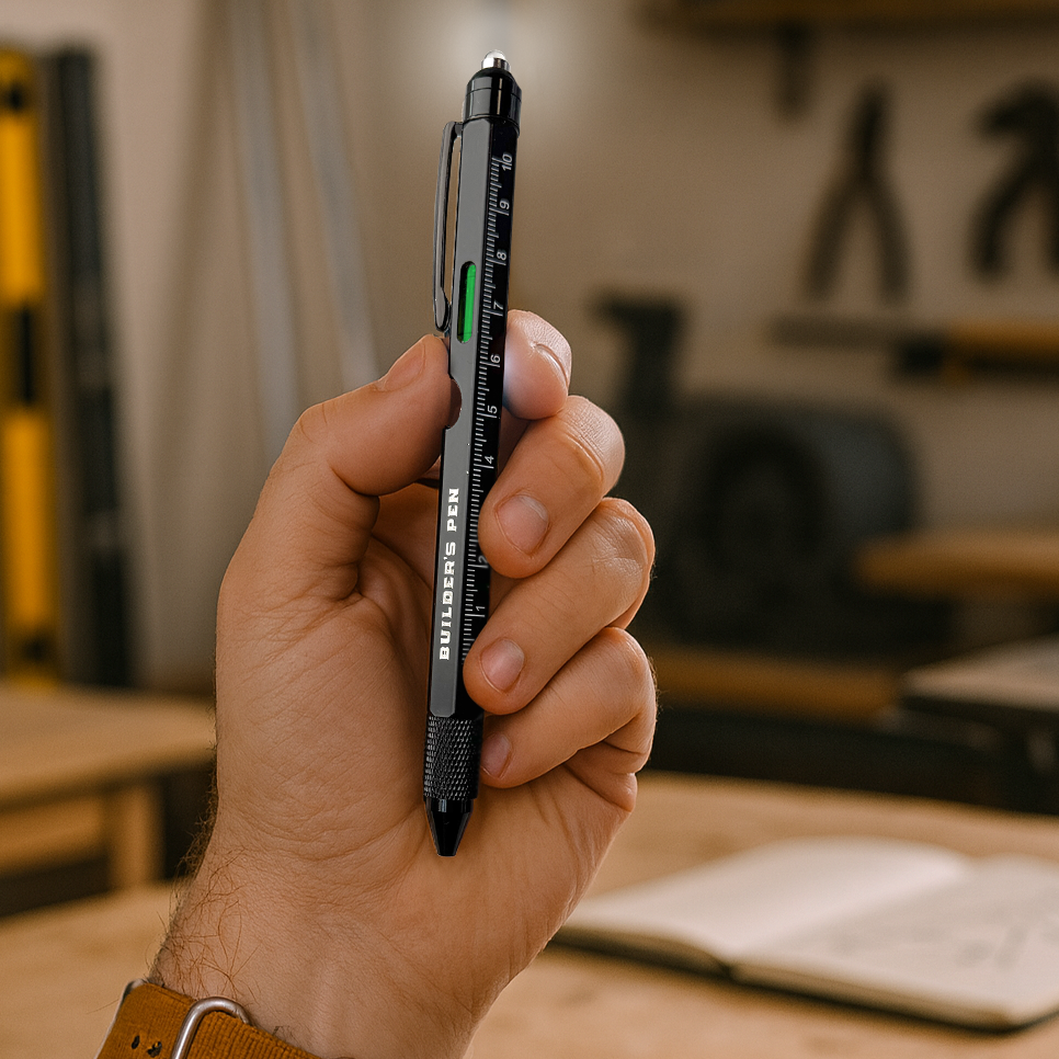 9-in-1 Builder's Pen Multi-tool