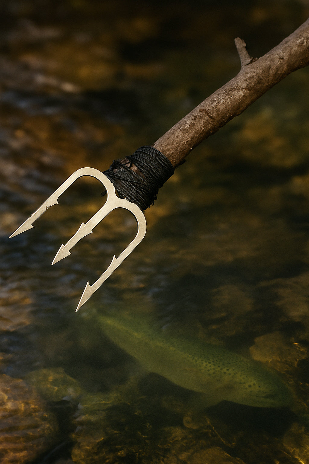 Frog & Fish Gigging Card