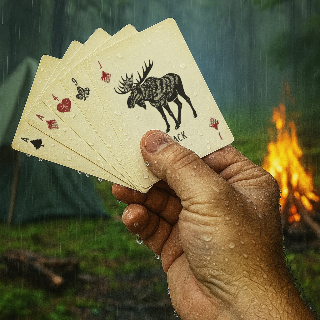 "Lucky Camper" Waterproof Playing Cards