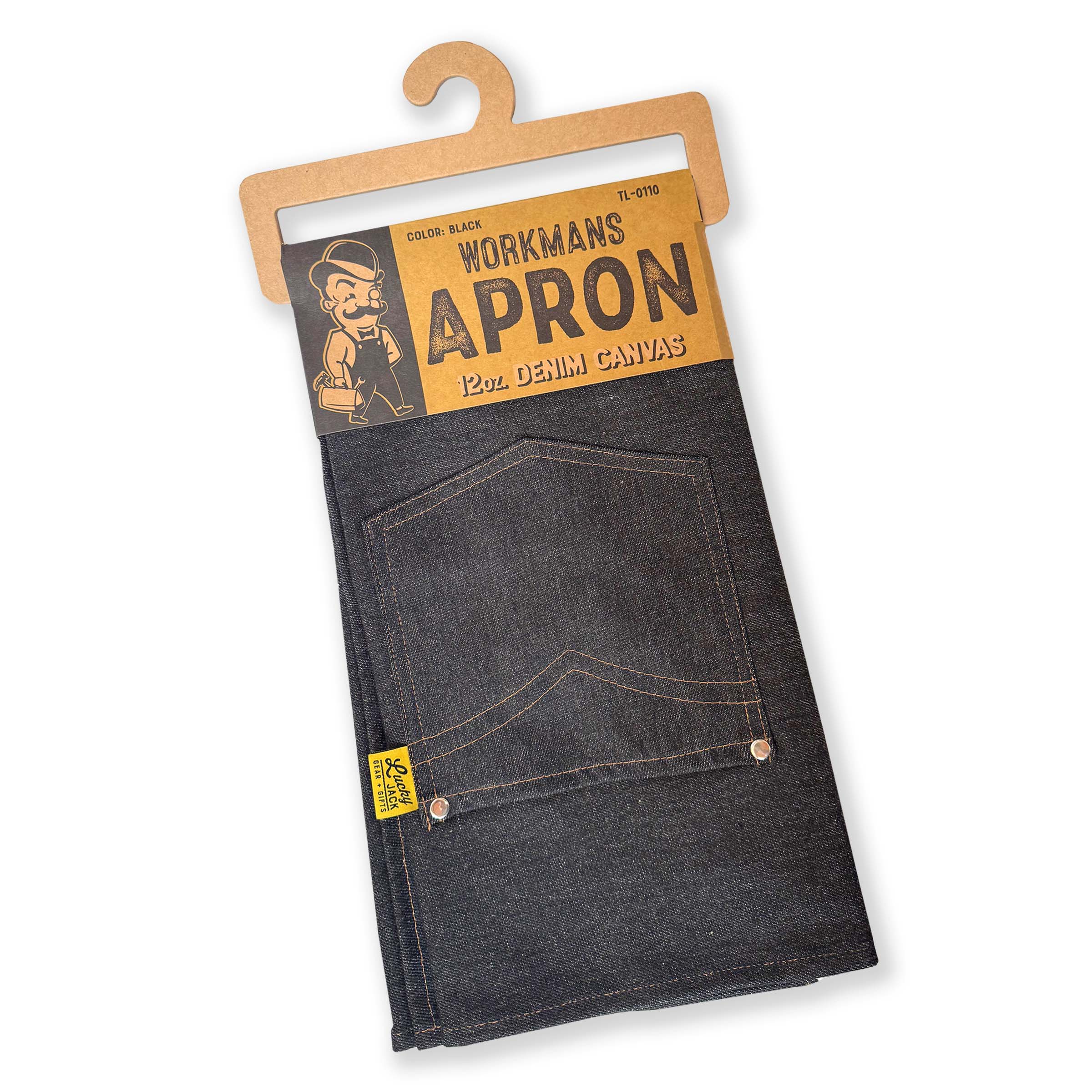 Workman's Black Denim Work Apron