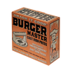 "Burger Master" Cast Iron Grill Press Smashburgers near me, anyone? Get smashed burgers at home, anytime! Perfect for any backyard BBQ grill boss or just to impress your friends at tailgate parties.