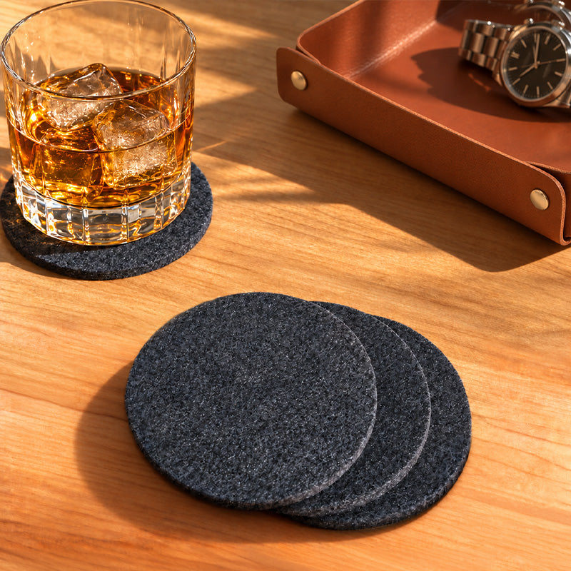 Woolly Made Merino Wool Coasters