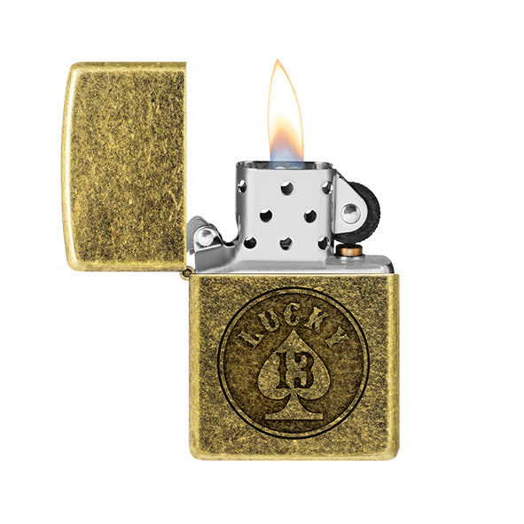 Zippo Windproof Lighter – Lucky 13