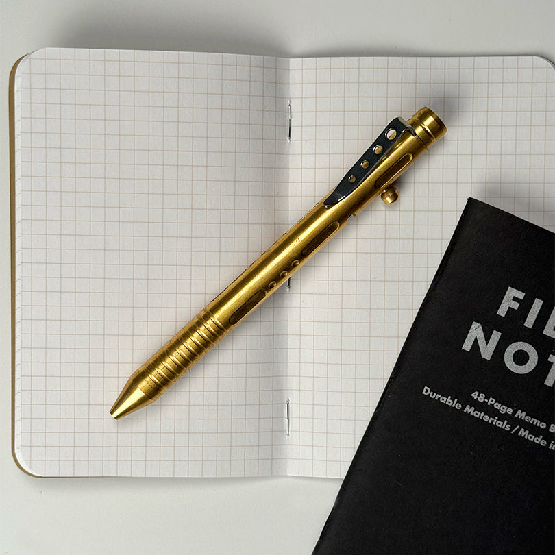 Bolt Ranger Brass Pen