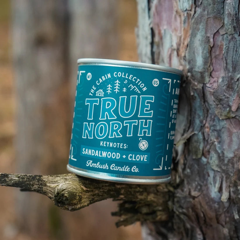 True North – Sandalwood + Clove Soy Candle