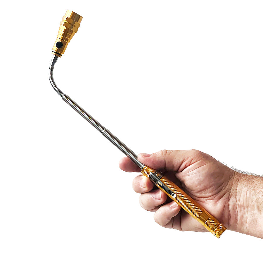 "Flexi Flash" Extending Gooseneck Work Light w/ Magnetic Base