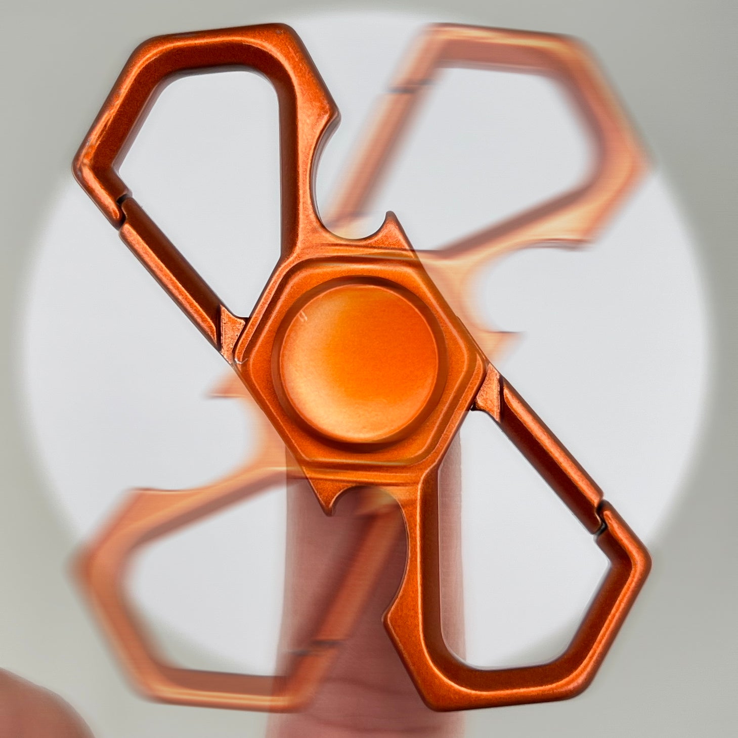 The Fidgeter Carabiner Fidget Spinner