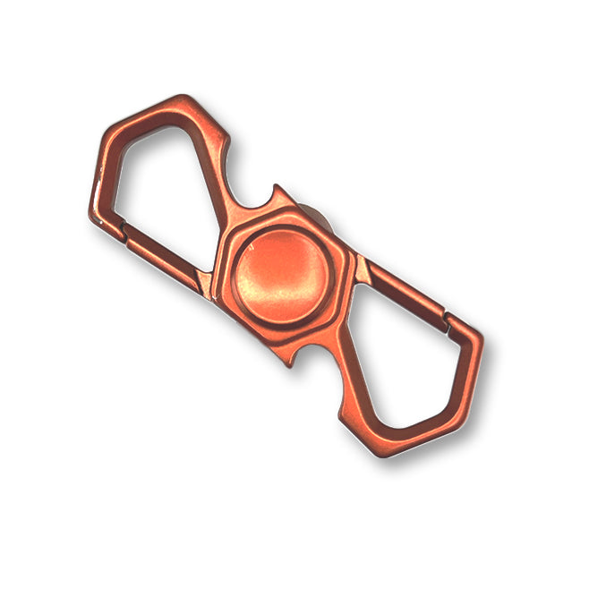 "The Fidgeter" Double-Carabiner Fidget Spinner