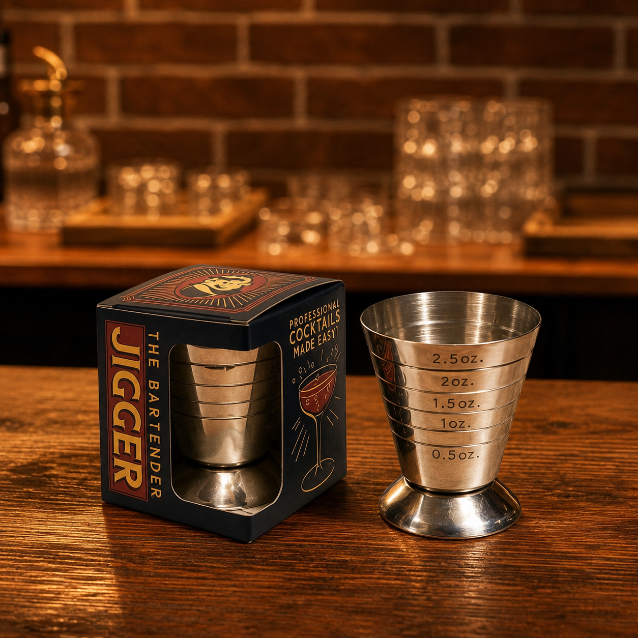 The Bartender's Jigger – Measuring Shot