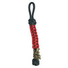 Red Paracord Lanyard w/ Brass Dragon Bead