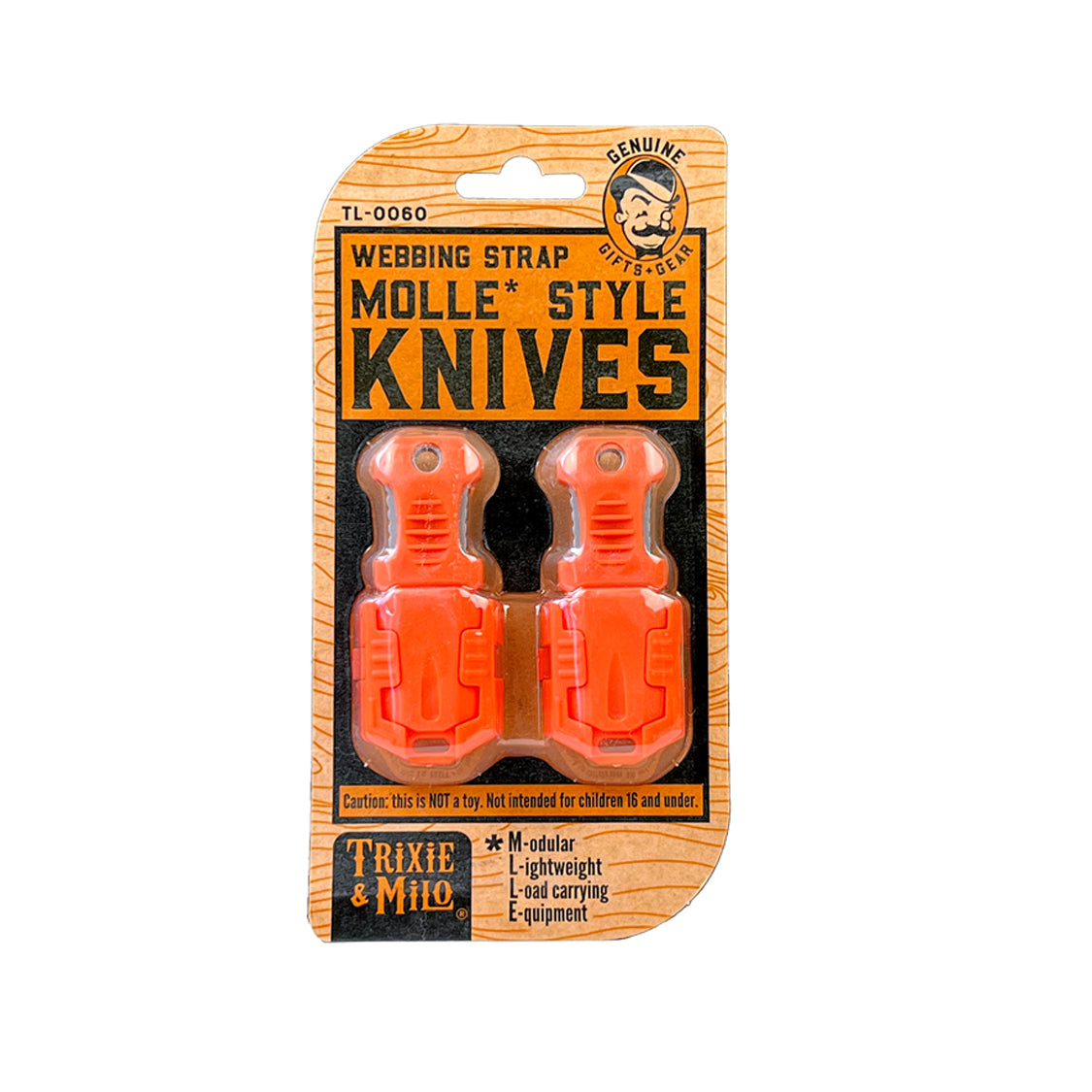 MOLLE Knife - Orange