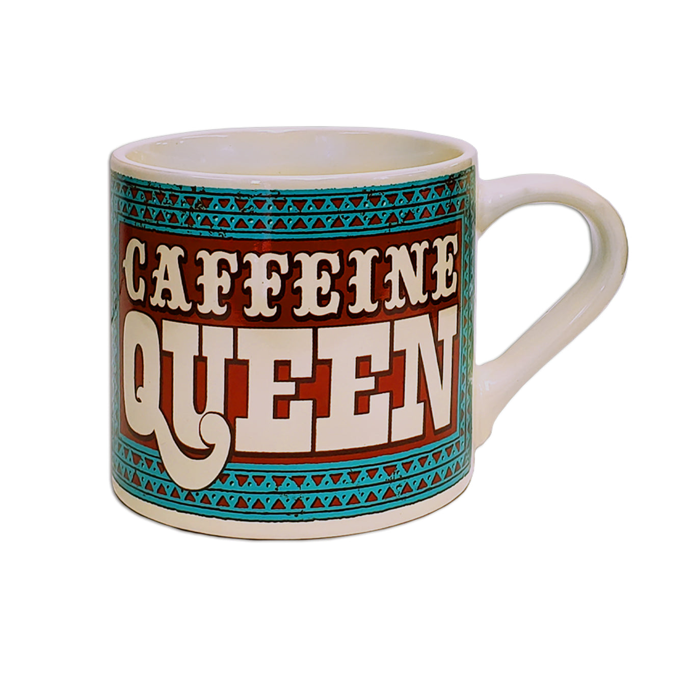 Caffeine Queen Porcelain Mug