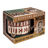 "Caffeine Queen" Ceramic tea and coffee mug Start everyday with confidence. Drinking glass, solid ceramic mug crafted for durability and aesthetic appeal. in Gift Box