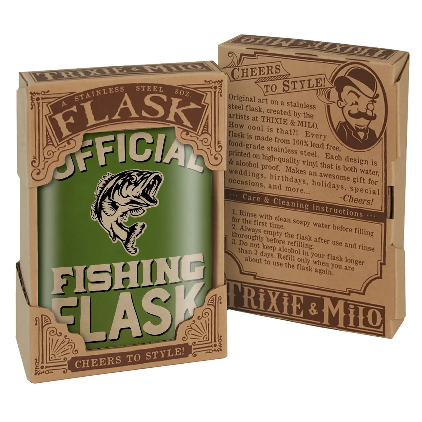 Official Fishing Flask