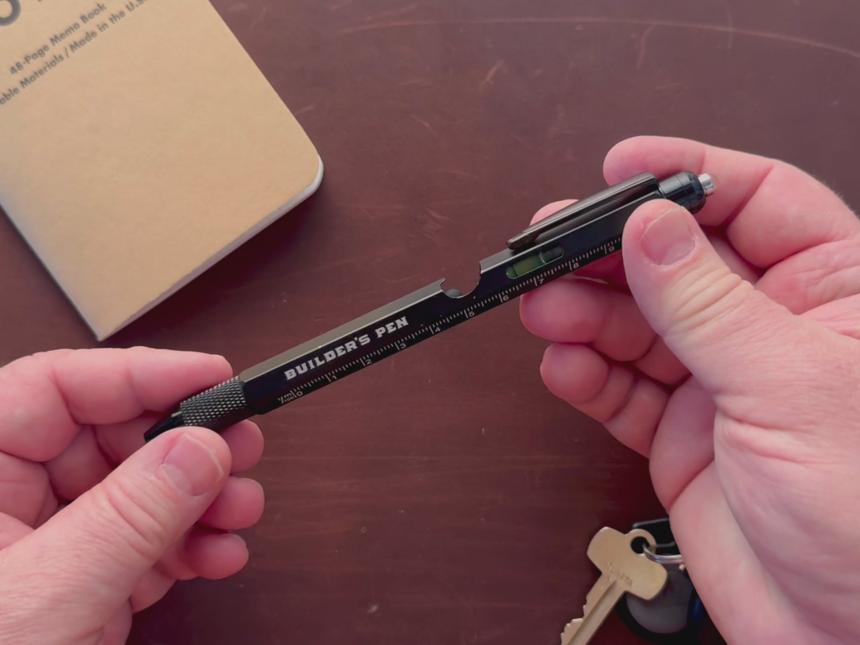 Builder's Pen – 9-in-1 Contractor Multi-Tool for Drafting, Writing