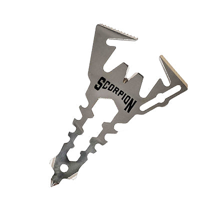 Scorpion Multi-Tool – 12-in-1 EDC Pry Bar, Hex Wrench & More