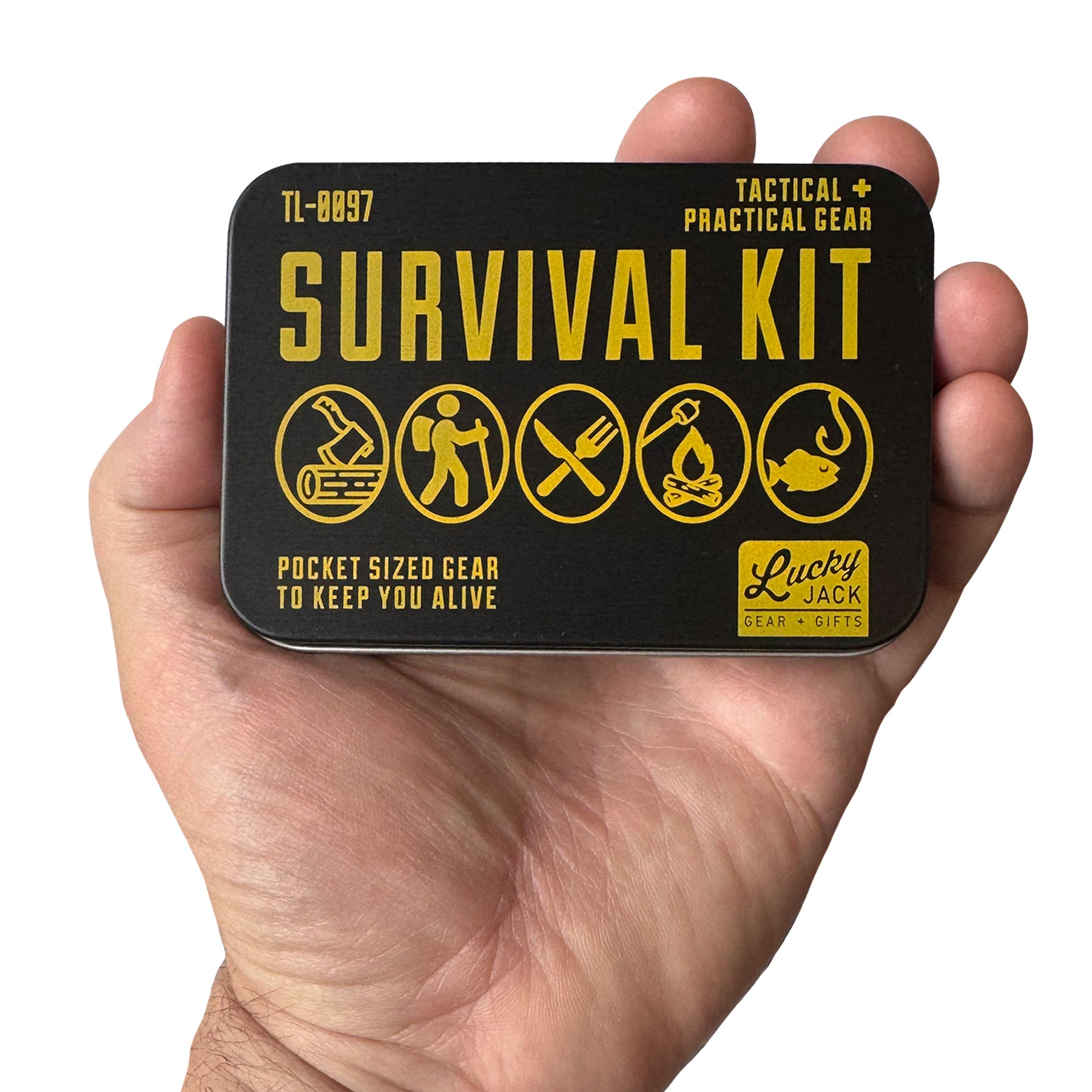 Adventure Survival Kit Storage Tin