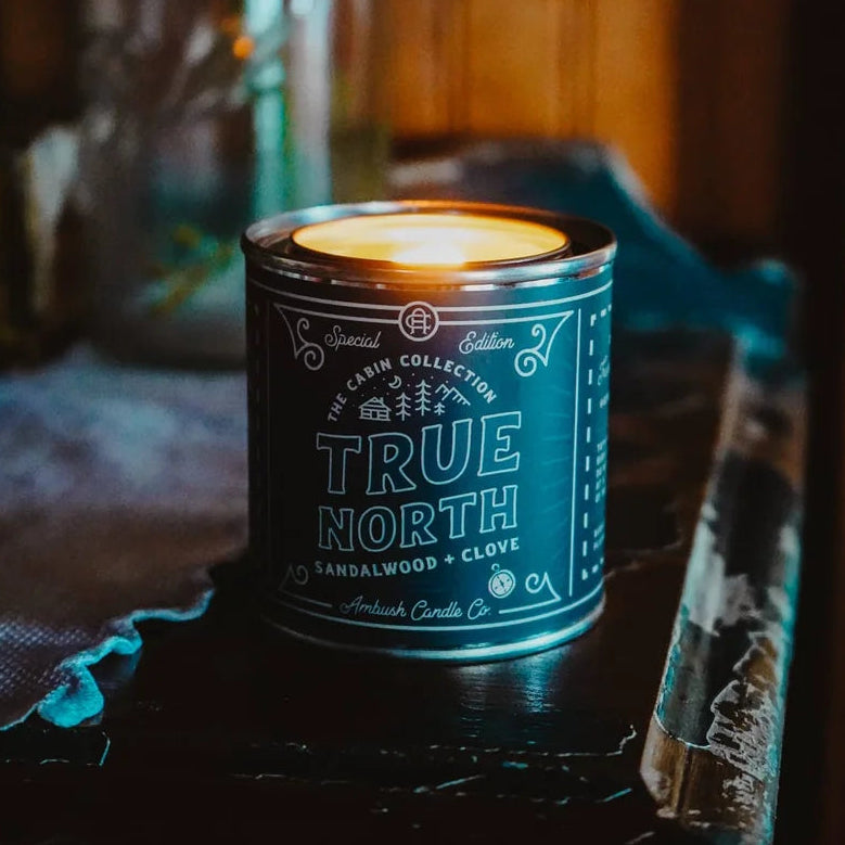 True North – Sandalwood + Clove Soy Candle